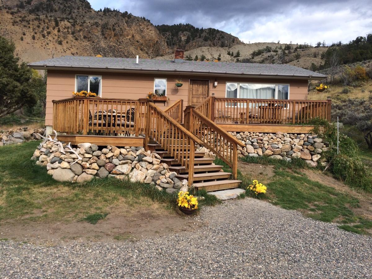 Villa Little Trail Creek Cabins Gardiner Exterior foto