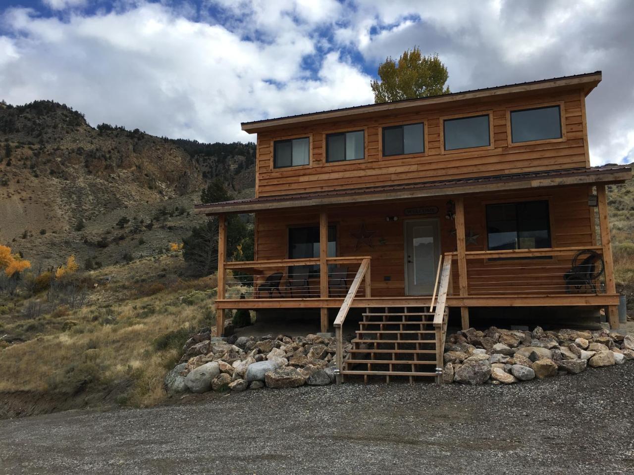 Villa Little Trail Creek Cabins Gardiner Exterior foto